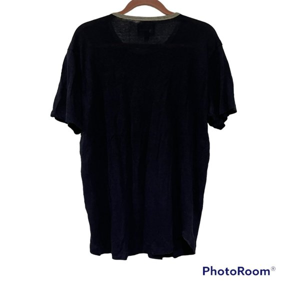 True Religion Applique 100% Linen T-Shirt S - Picture 6 of 6